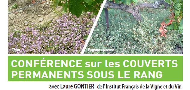 CONFÉRENCE sur les COUVERTS PERMANENTS SOUS LE RANG