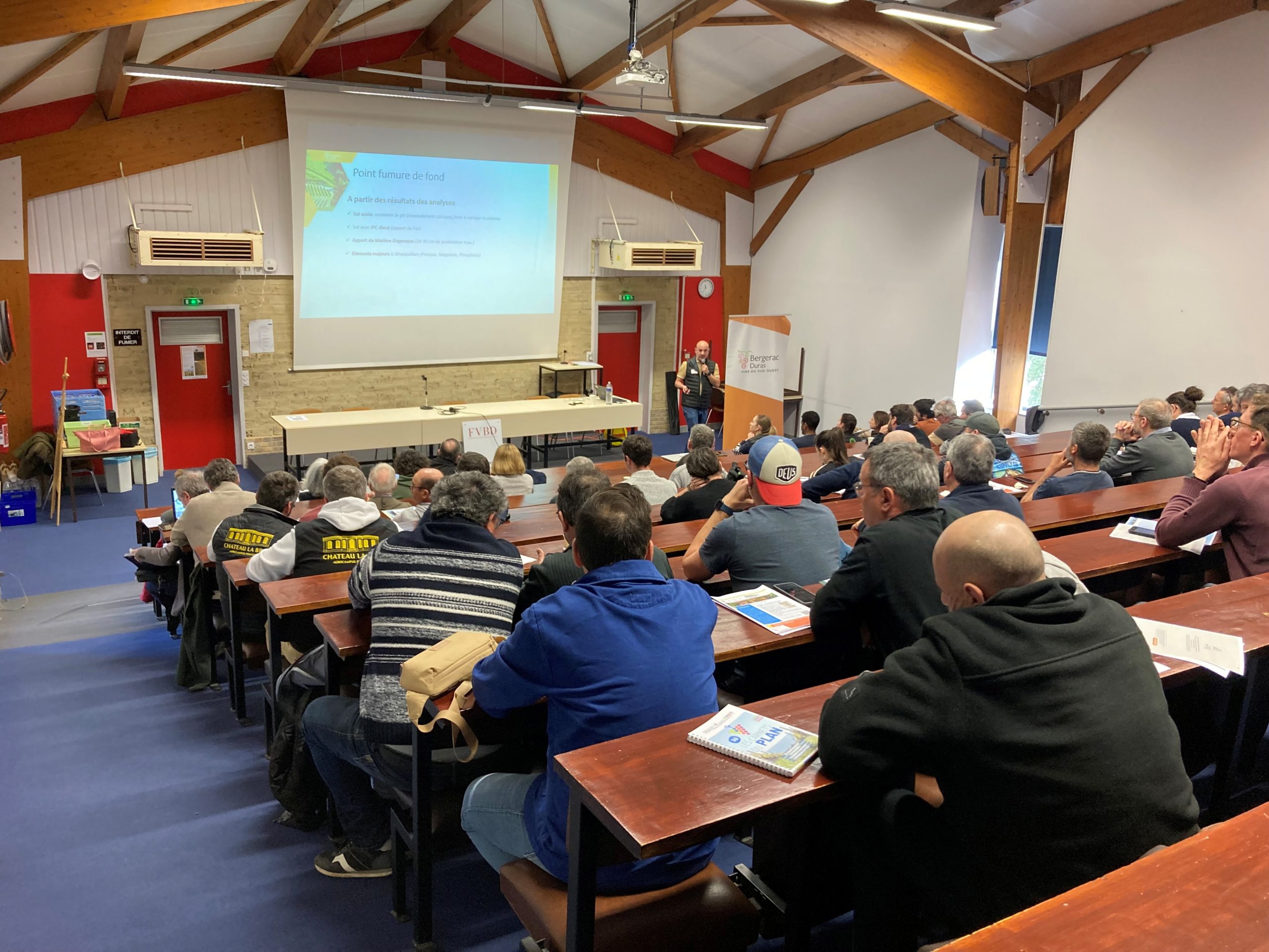 Du soleil et des participants nombreux à la Journée Technique 2026 !